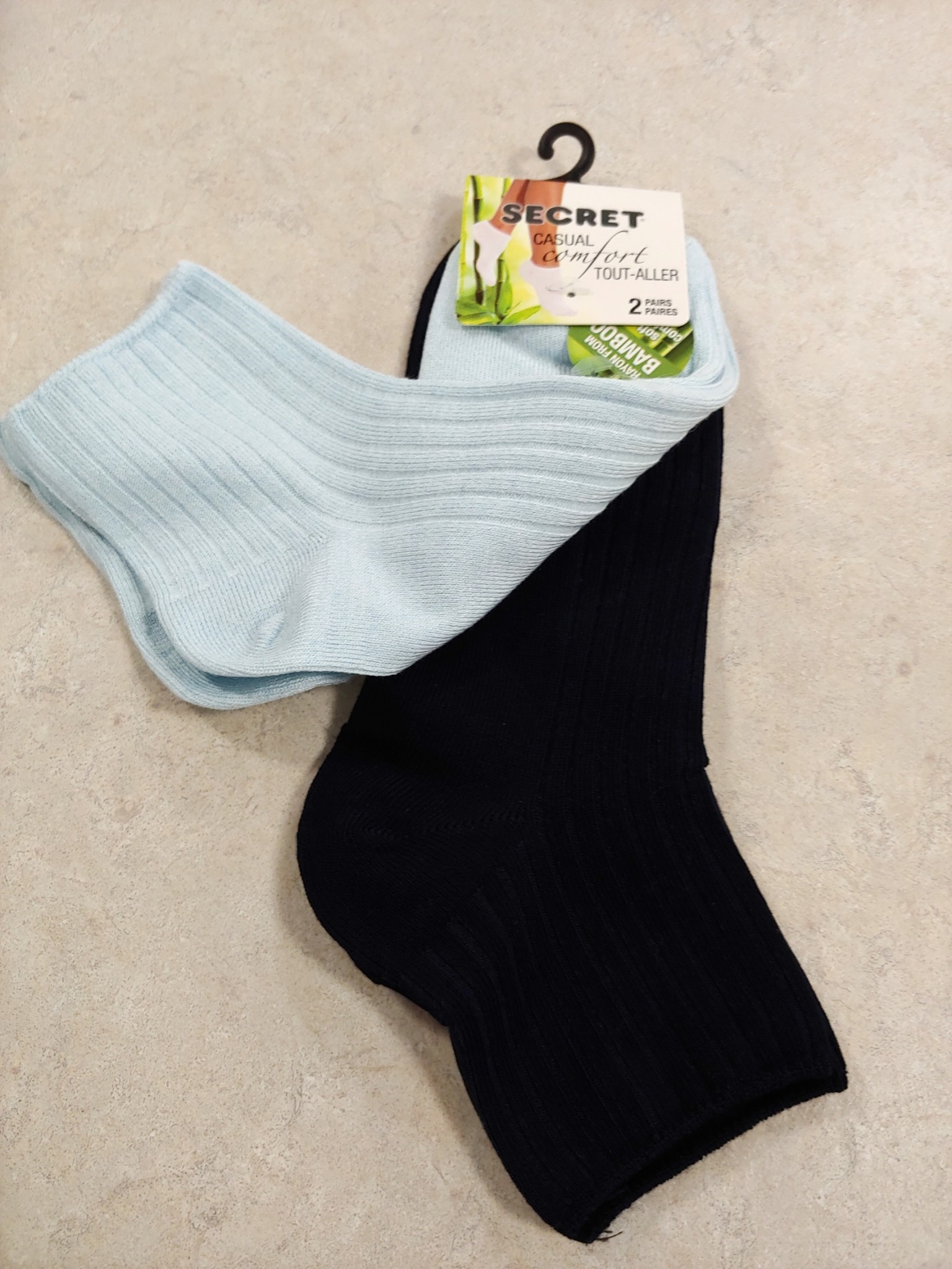 Silks bamboo ankle socks, 2 pack Silks bamboo ankle socks, 2 pack