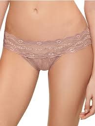 BTEMPT'D LACE KISS THONG ROSE