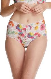 Hanky Panky Retro Thong Floral Reflections