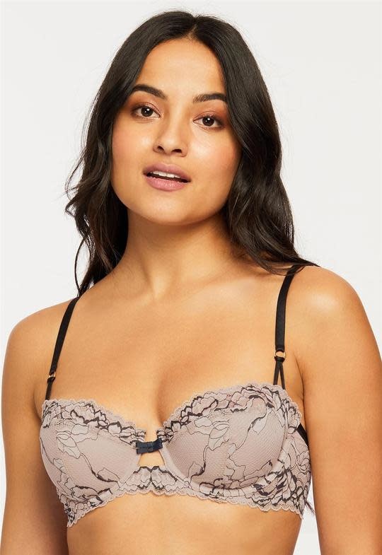 Montelle Keyhole Balconette Bra