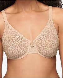 WACOAL HALO LACE BRA NUDE
