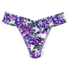 Hanky Panky Purple Pansy Thong