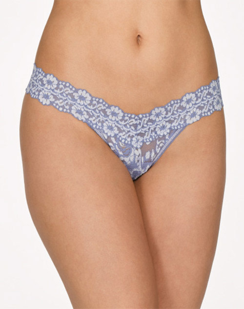 Hanky Panky Crossed Dyed Thong