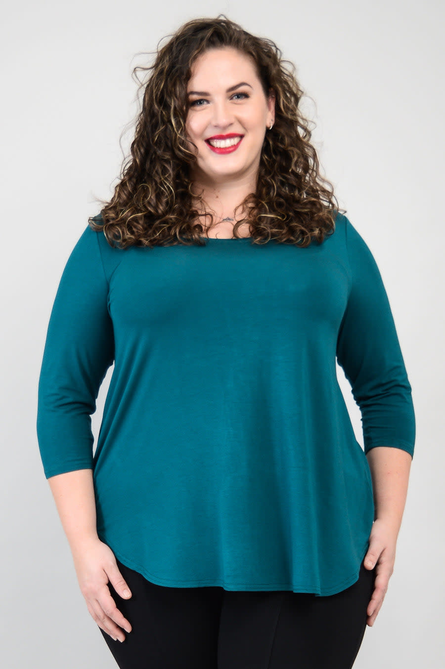 Blue Sky Jazz 3/4 sleeve top