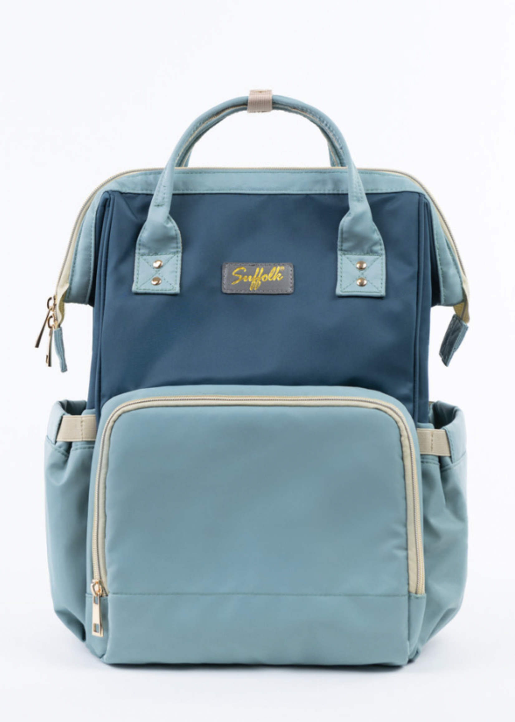 SUFFOLK TWO COLOR COMPANY BACKPACK BAG