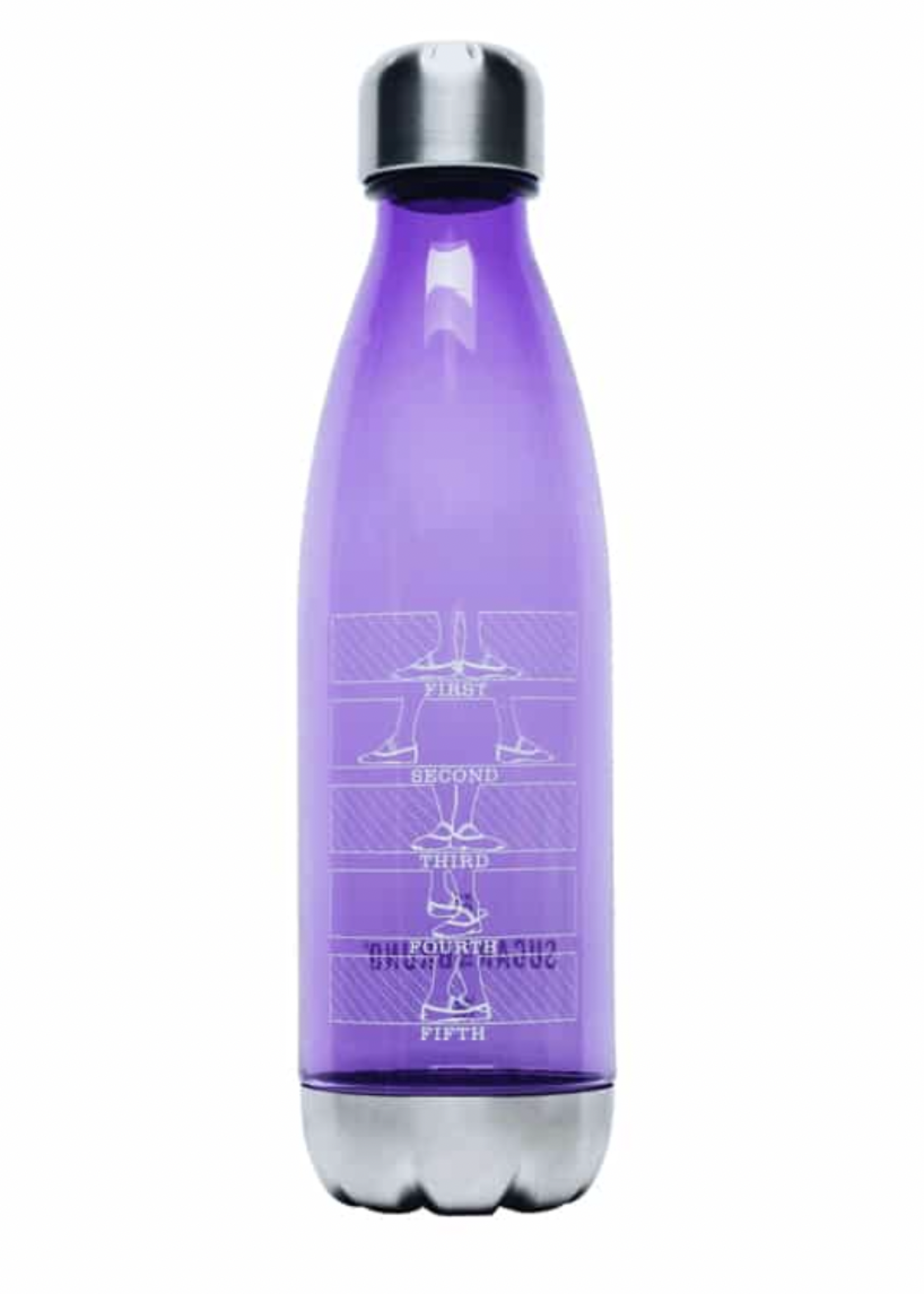 SUGAR AND BRUNO FIRST THROUGH FIFTH 25 OZ WATER BOTTLE