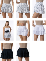 SUFFOLK MOONFLOWER DOUBLE TIERED SKIRT