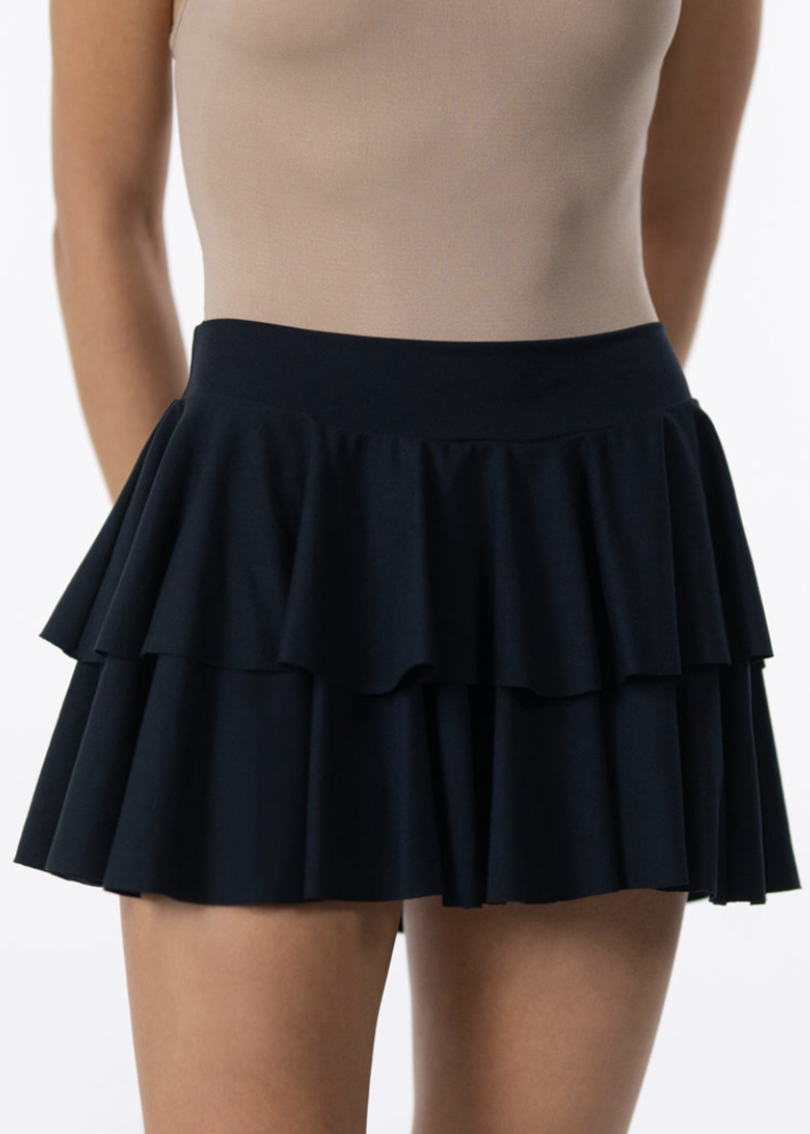 SUFFOLK MOONFLOWER DOUBLE TIERED SKIRT