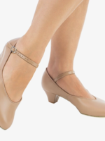 SODANCA CANDICE 1 .25" LEATHER W/SUEDE SOLE FLEXIBLE SHANK SHOE