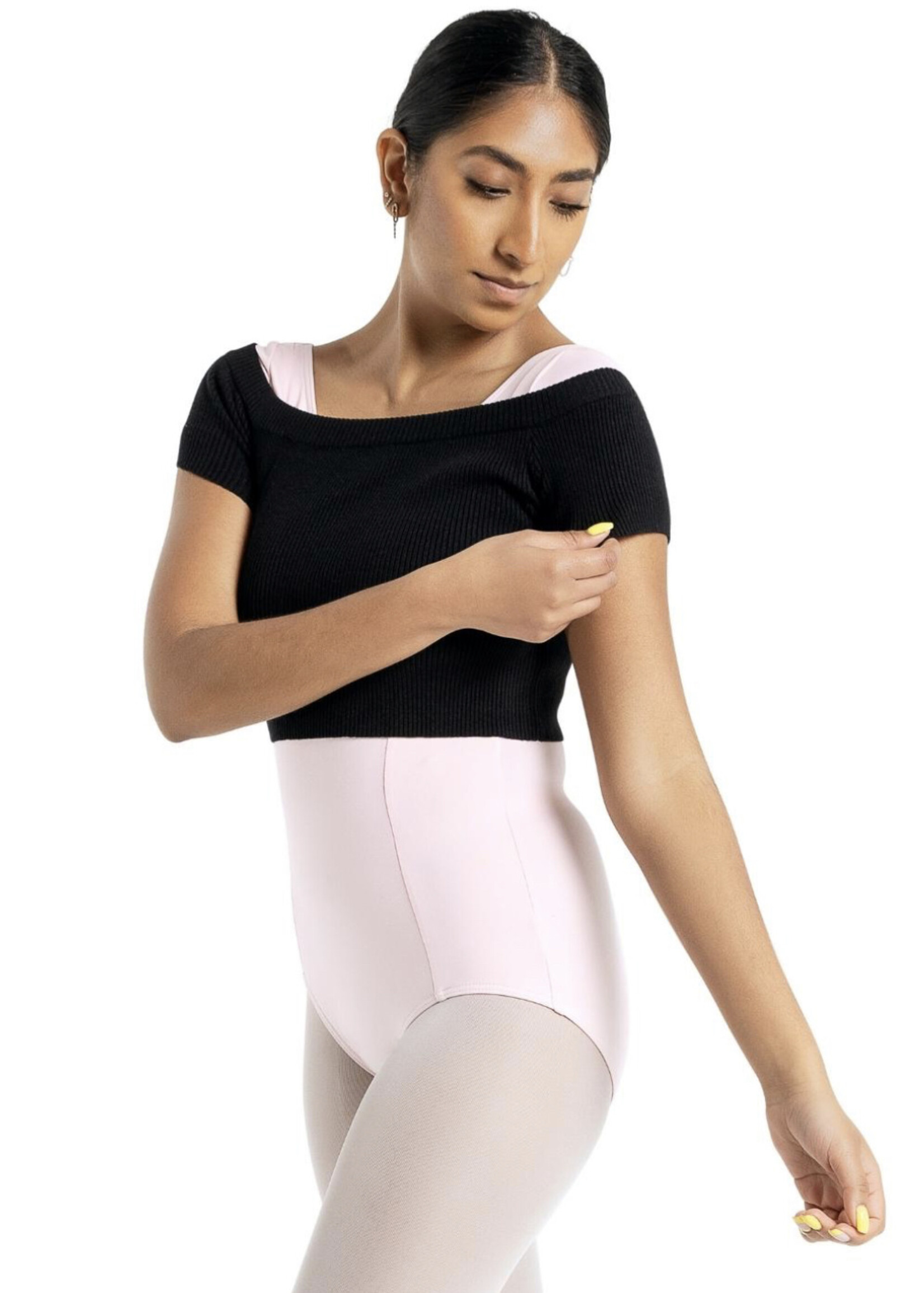 CAPEZIO CROPPED SWEATER