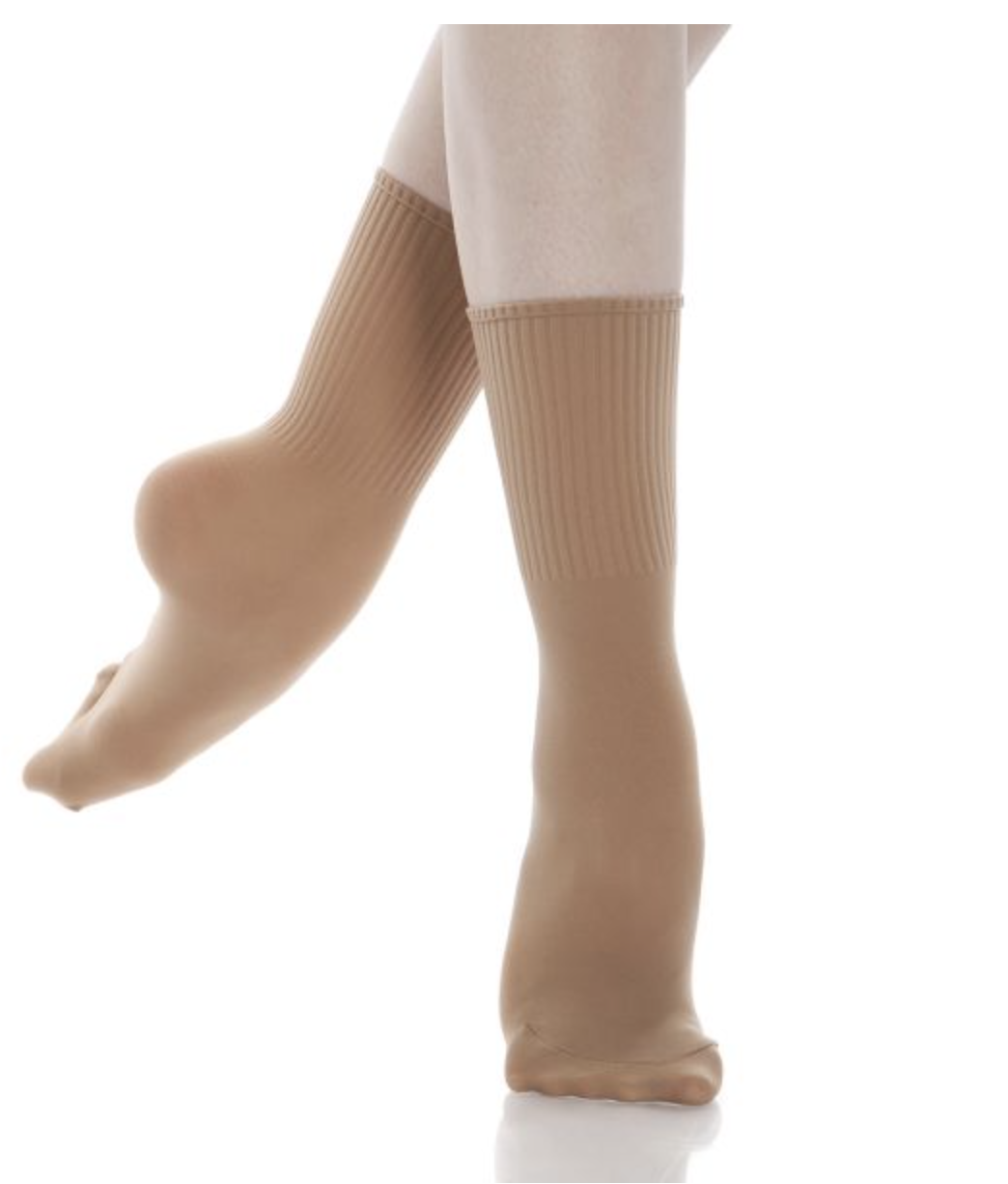 RIBBED DANCE SOCK Jazz Rags Dancewear