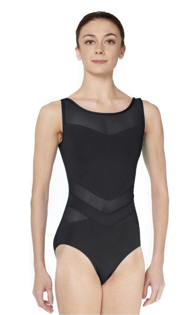 LULLI WOMENS MESH TANK LEOTARD MAUREEN Jazz Rags Dancewear