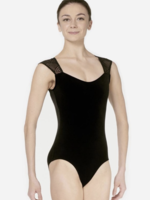 LULLI CAP SLEEVE VELVET LEOTARD DAPHNE