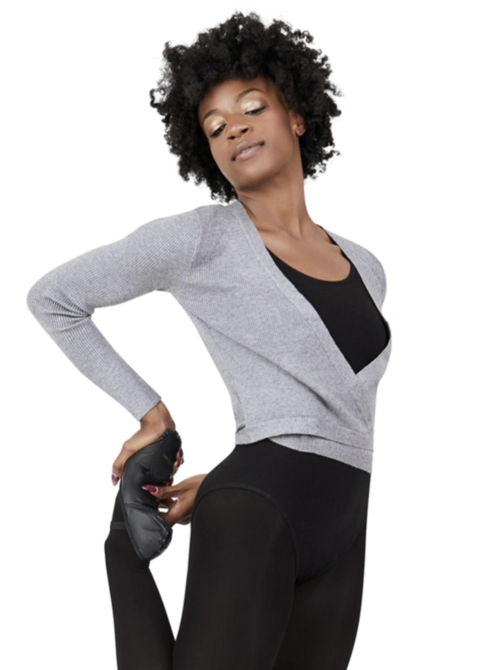 CAPEZIO WRAP SWEATER