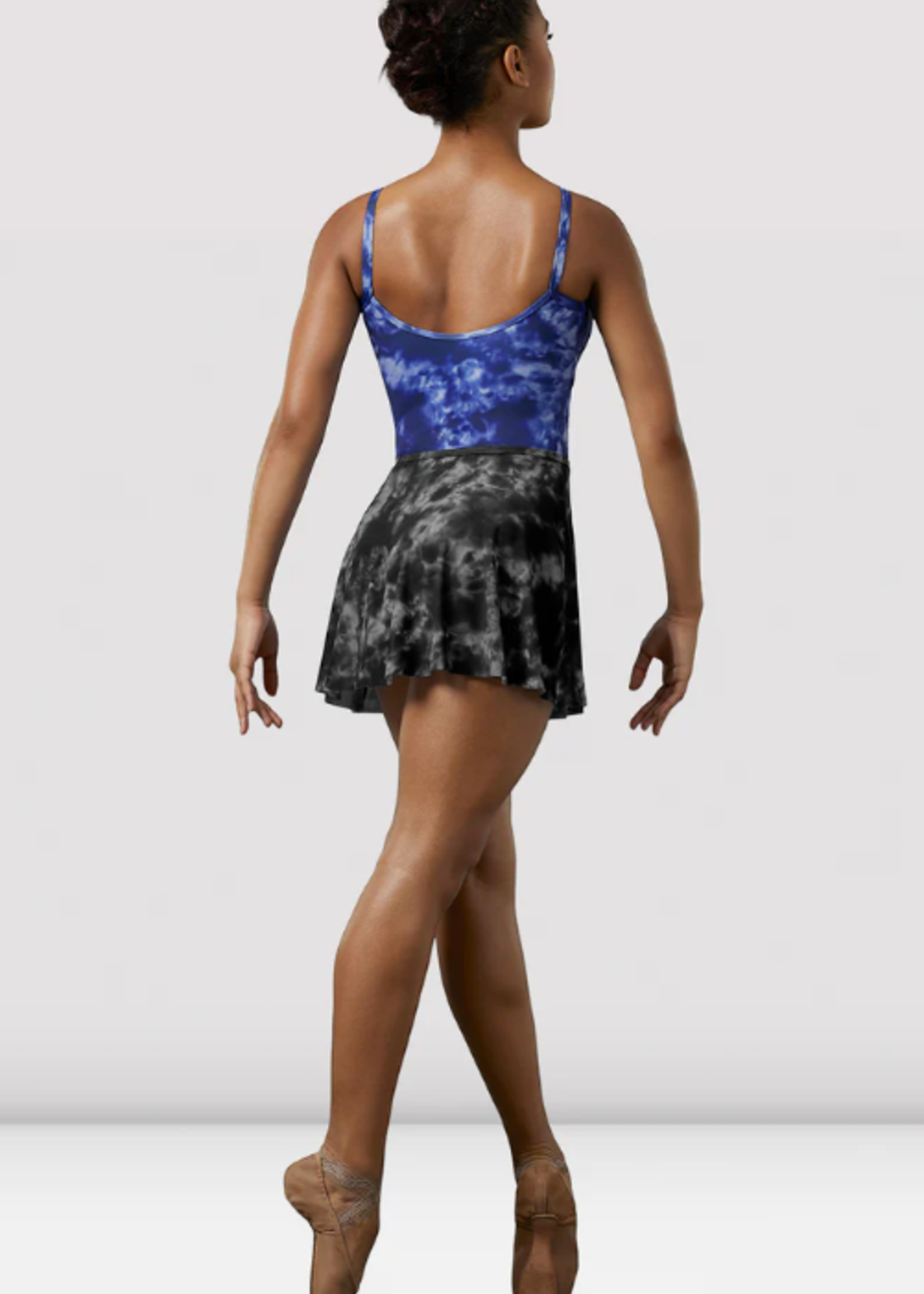 BLOCH LADIES MIRELLA WATERCOLOR MESH PULL ON SKIRT