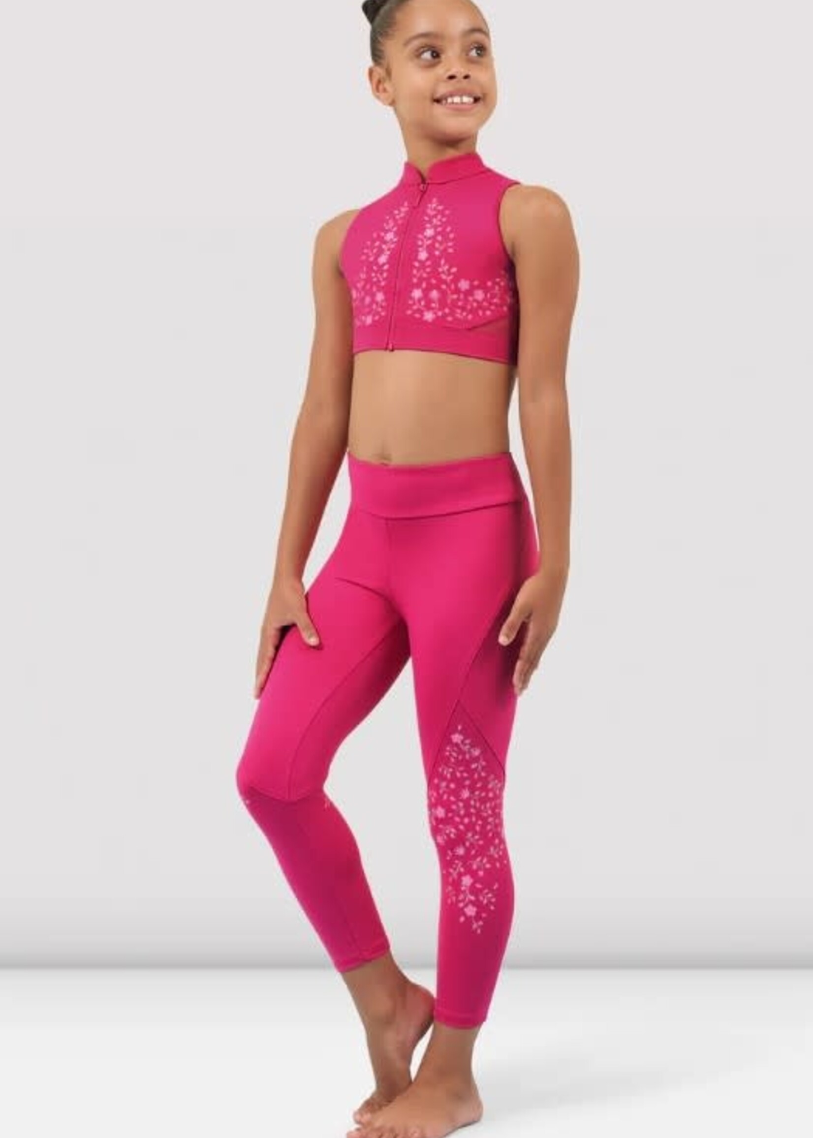 BLOCH FLOWER VINE 3/4 LEGGINGS