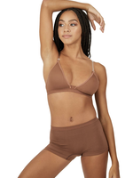 CAPEZIO DEEP NECK CLEAR BACK BRA