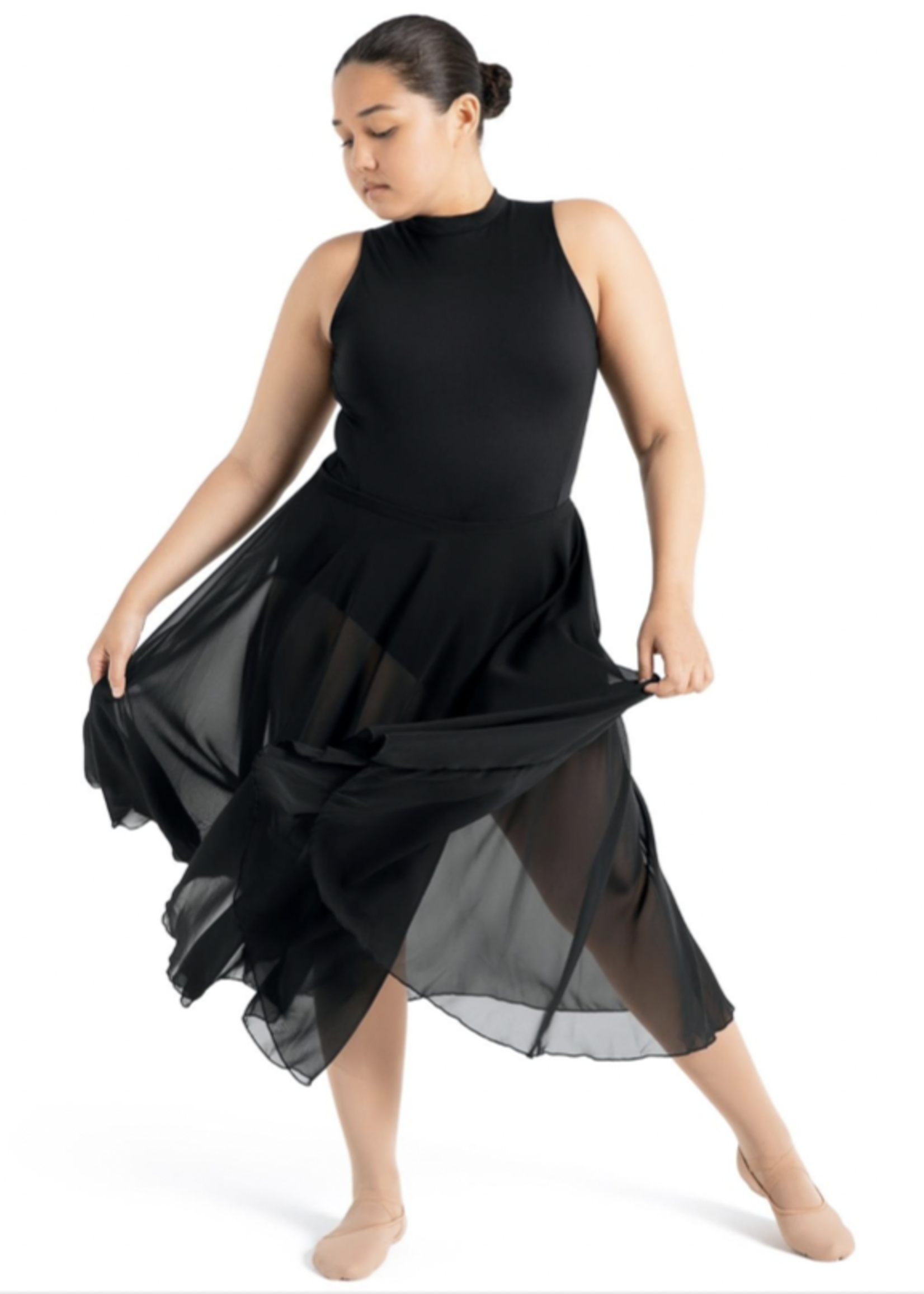CAPEZIO MID-CALF SKIRT