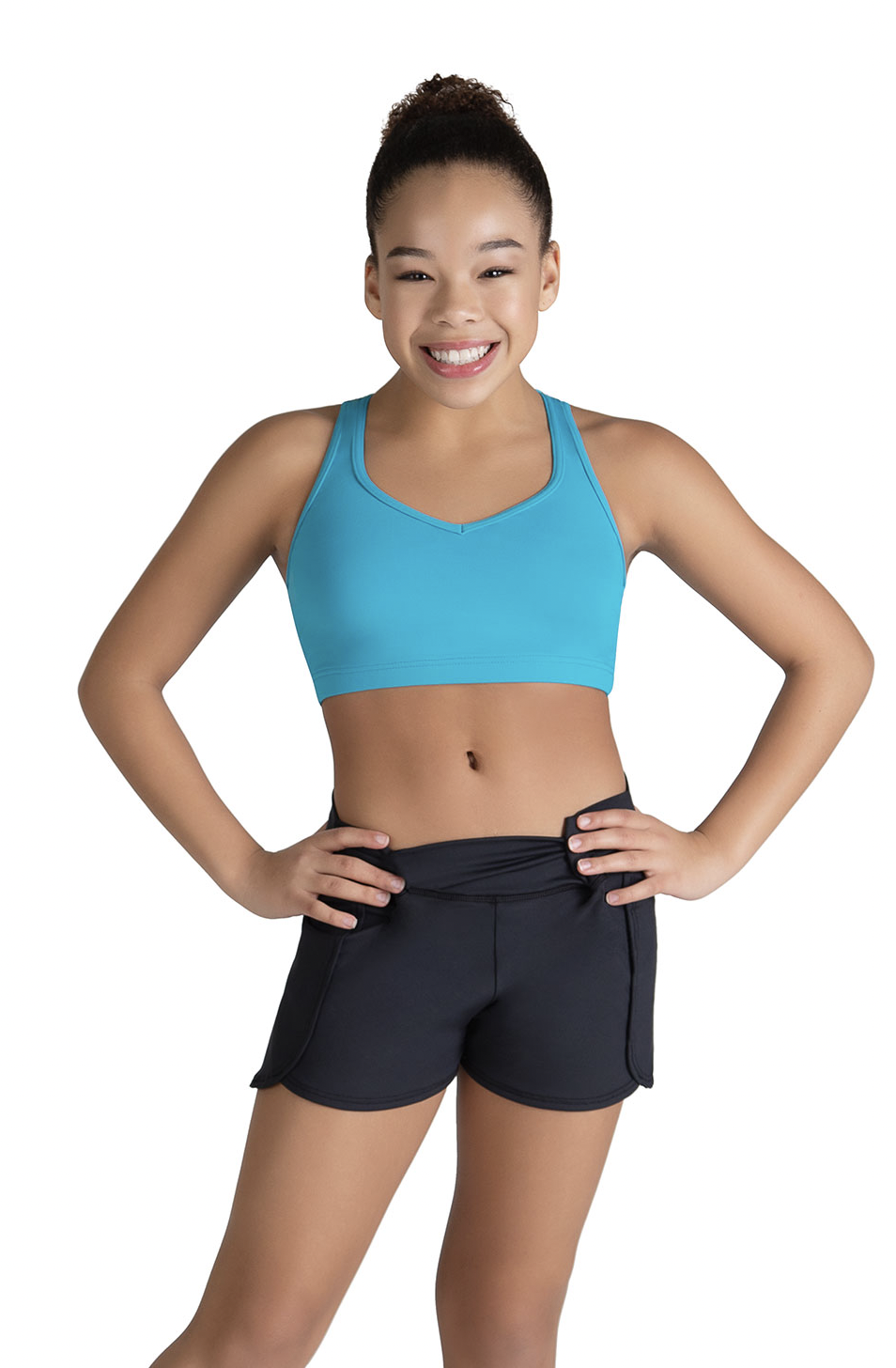 SHORT W/ BUILT IN BRIEF Jazz Rags Dancewear