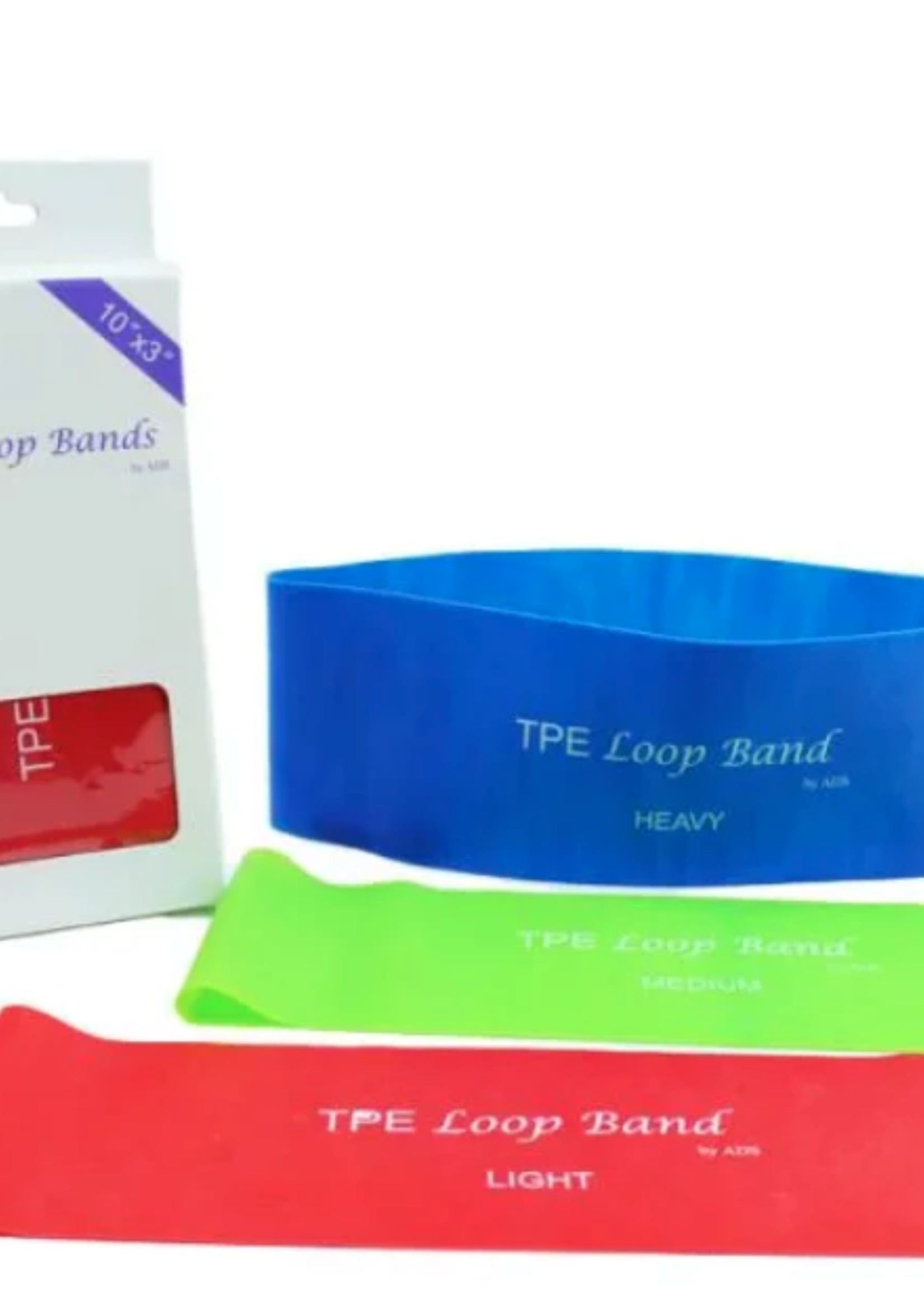 AMERICAN DANCE SUPPLY TPE SET OF 3 LOOP BANDS