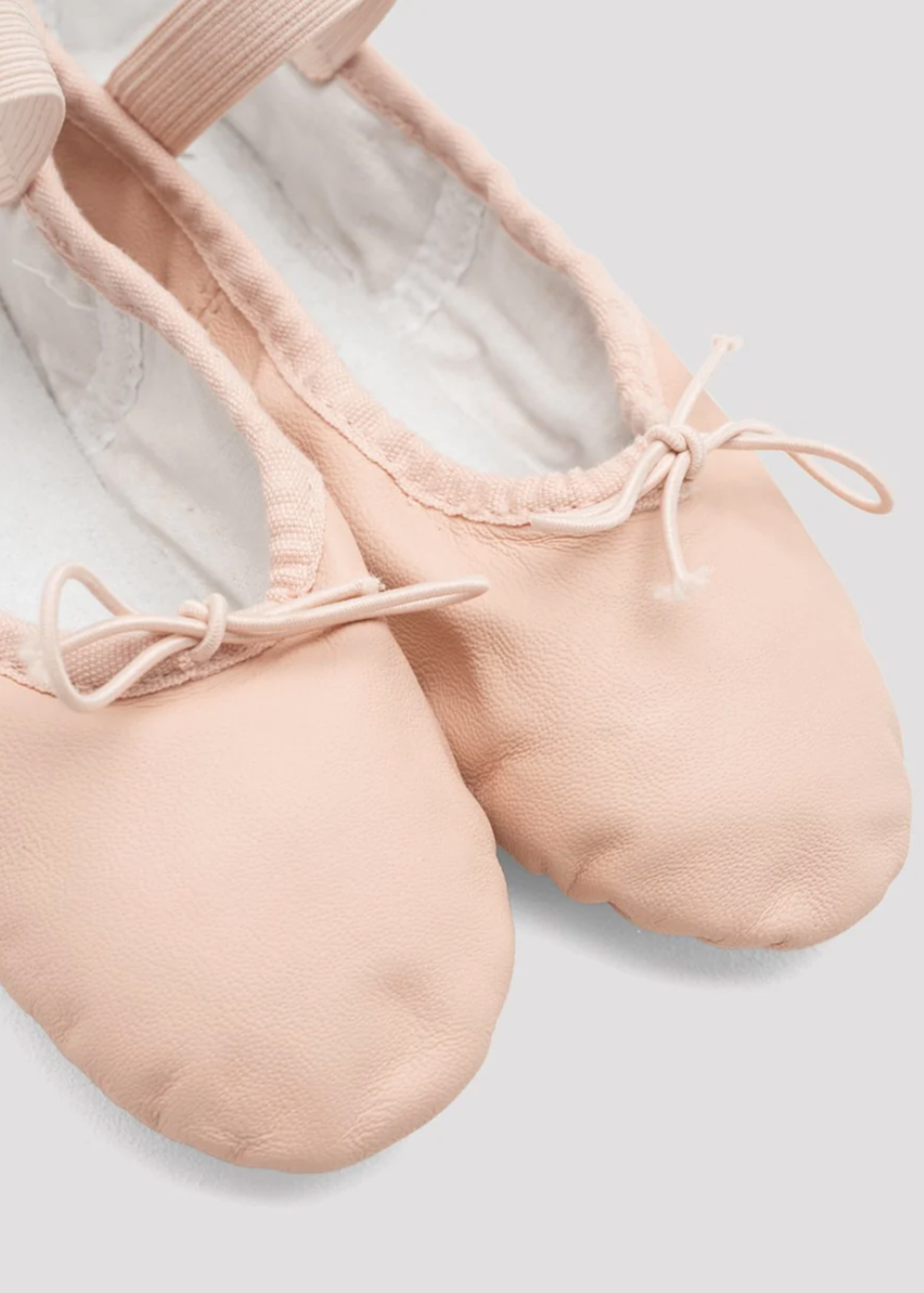 BLOCH CHILD PINK DANSOFT FULL SOLE LEATHER BALLET SLIPPER