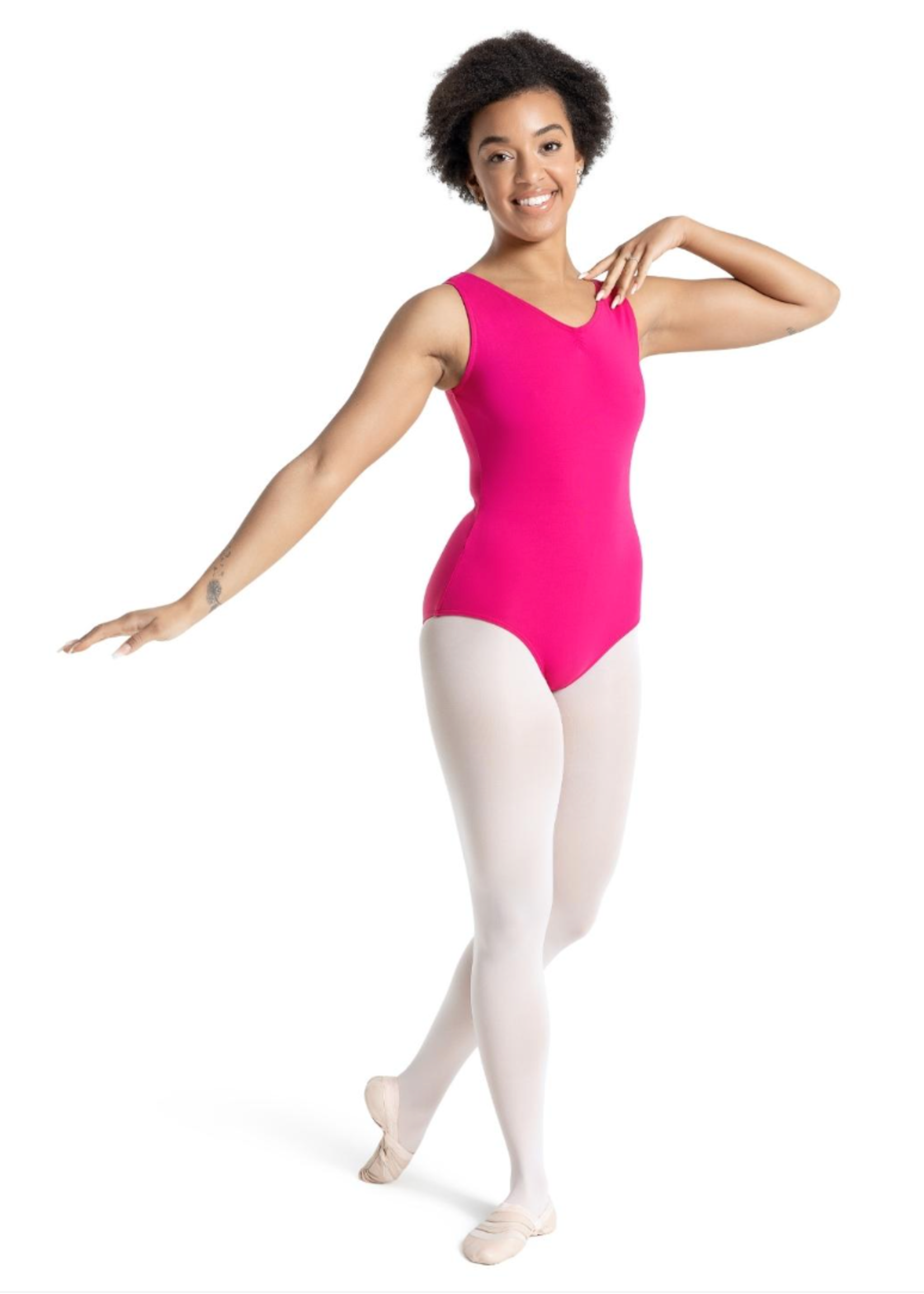 CAPEZIO PINCH FRONT TANK LEOTARD FOR CHILD