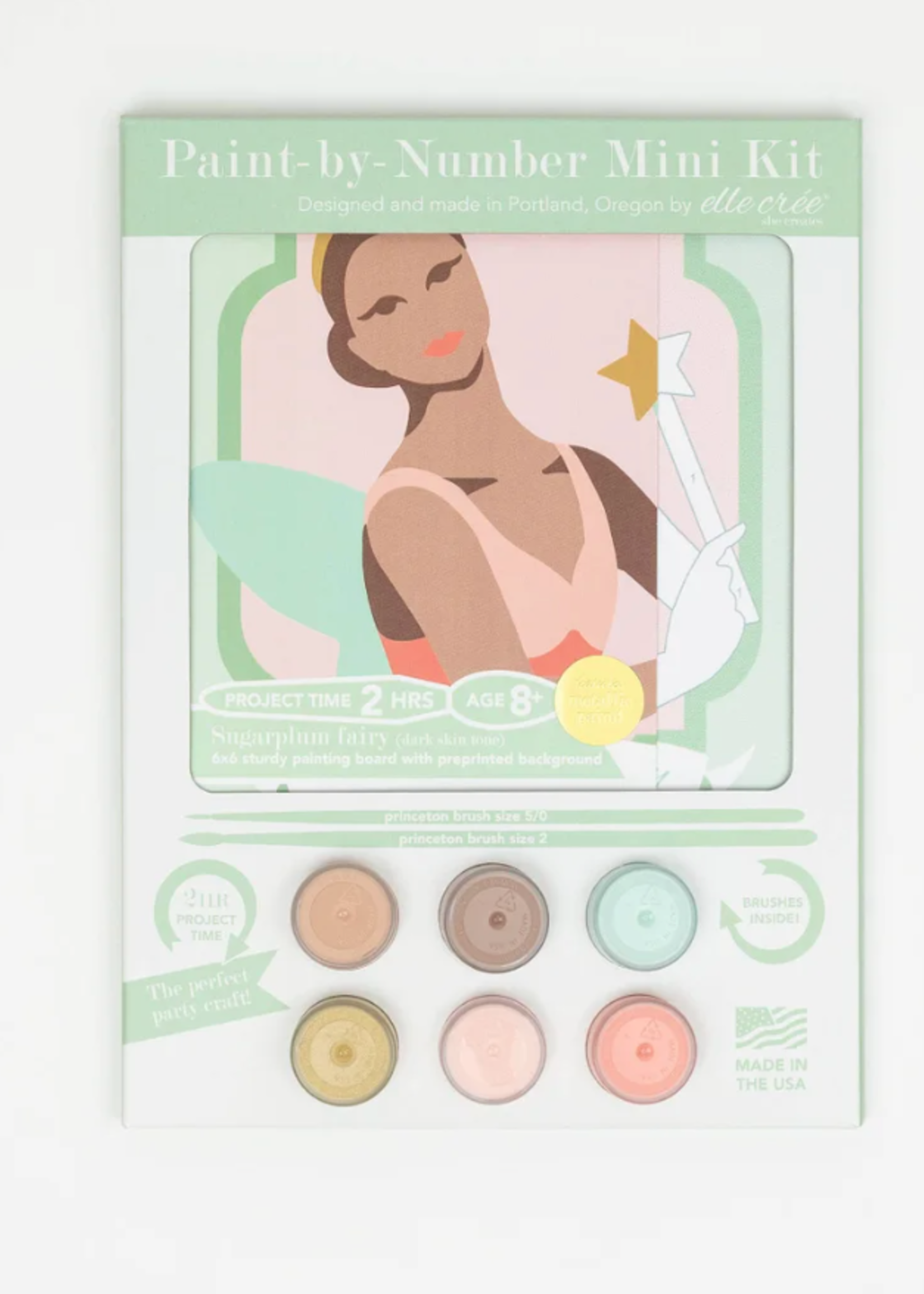 FAIRE MINI PAINT BY NUMBER KIT
