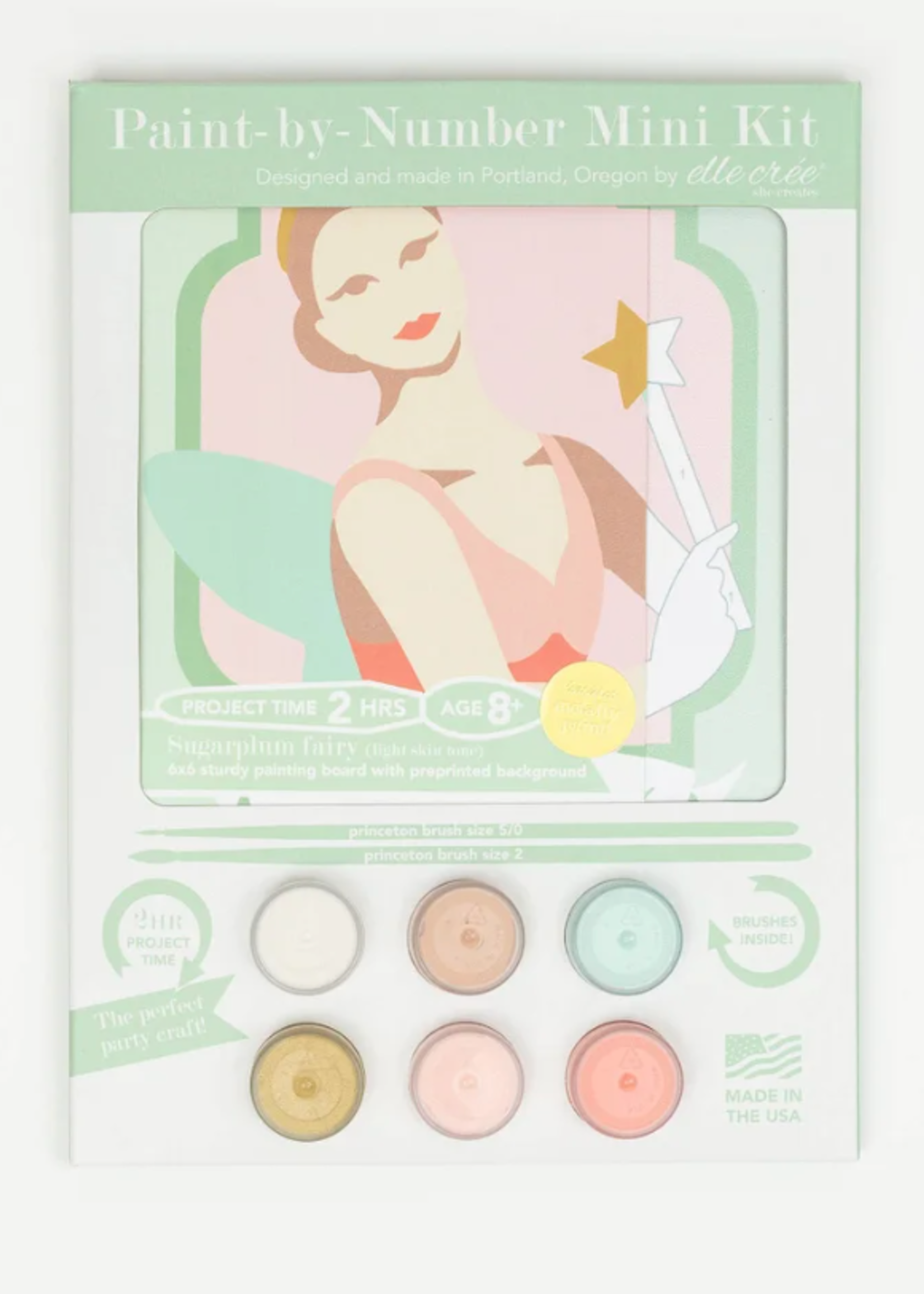 FAIRE MINI PAINT BY NUMBER KIT