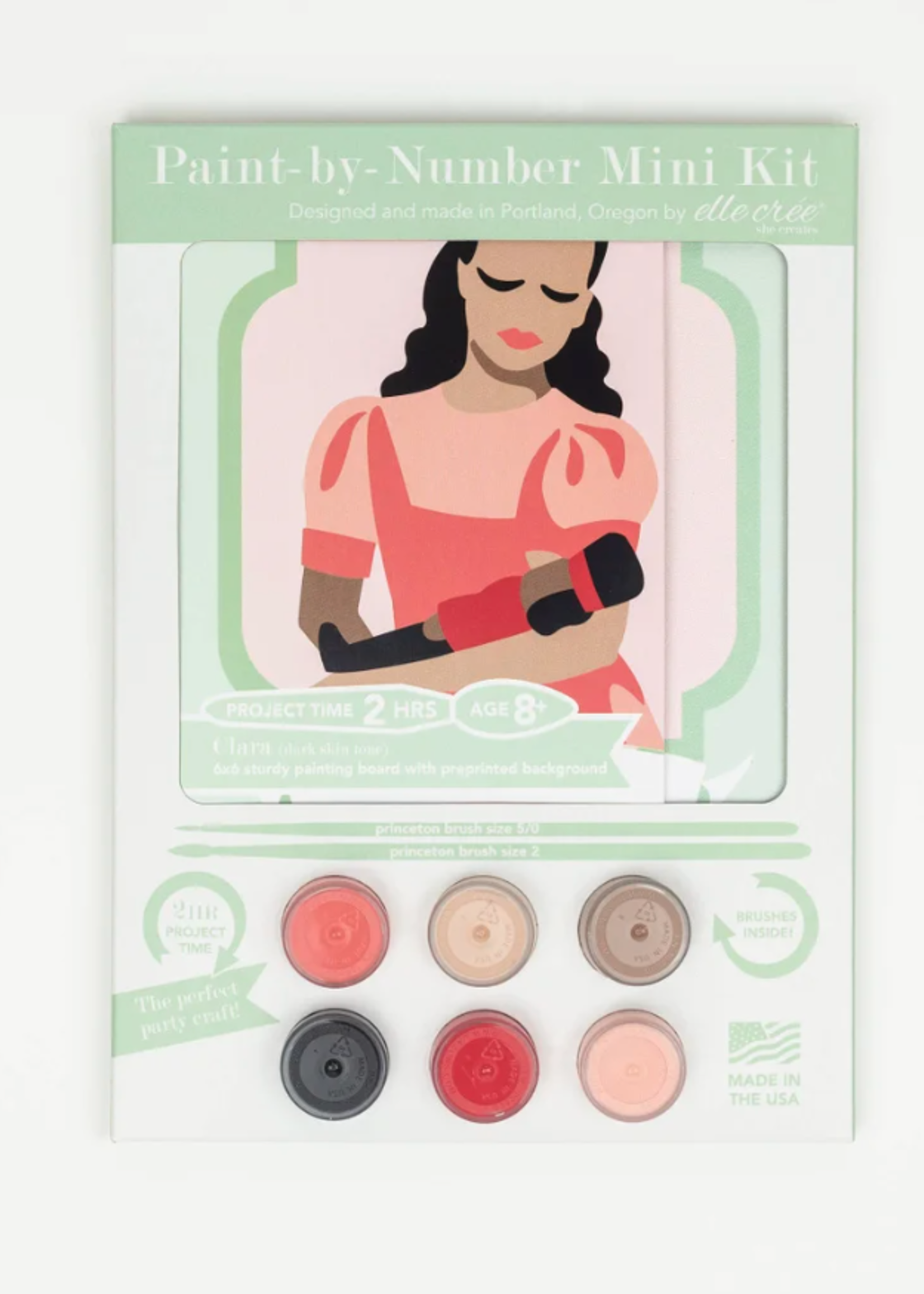FAIRE MINI PAINT BY NUMBER KIT