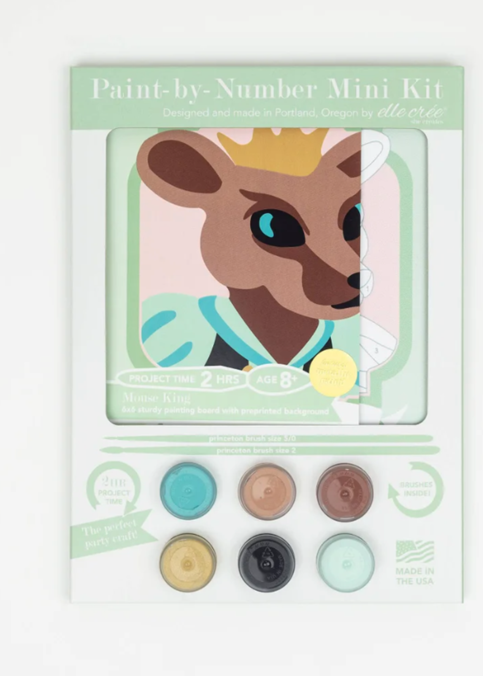 FAIRE MINI PAINT BY NUMBER KIT