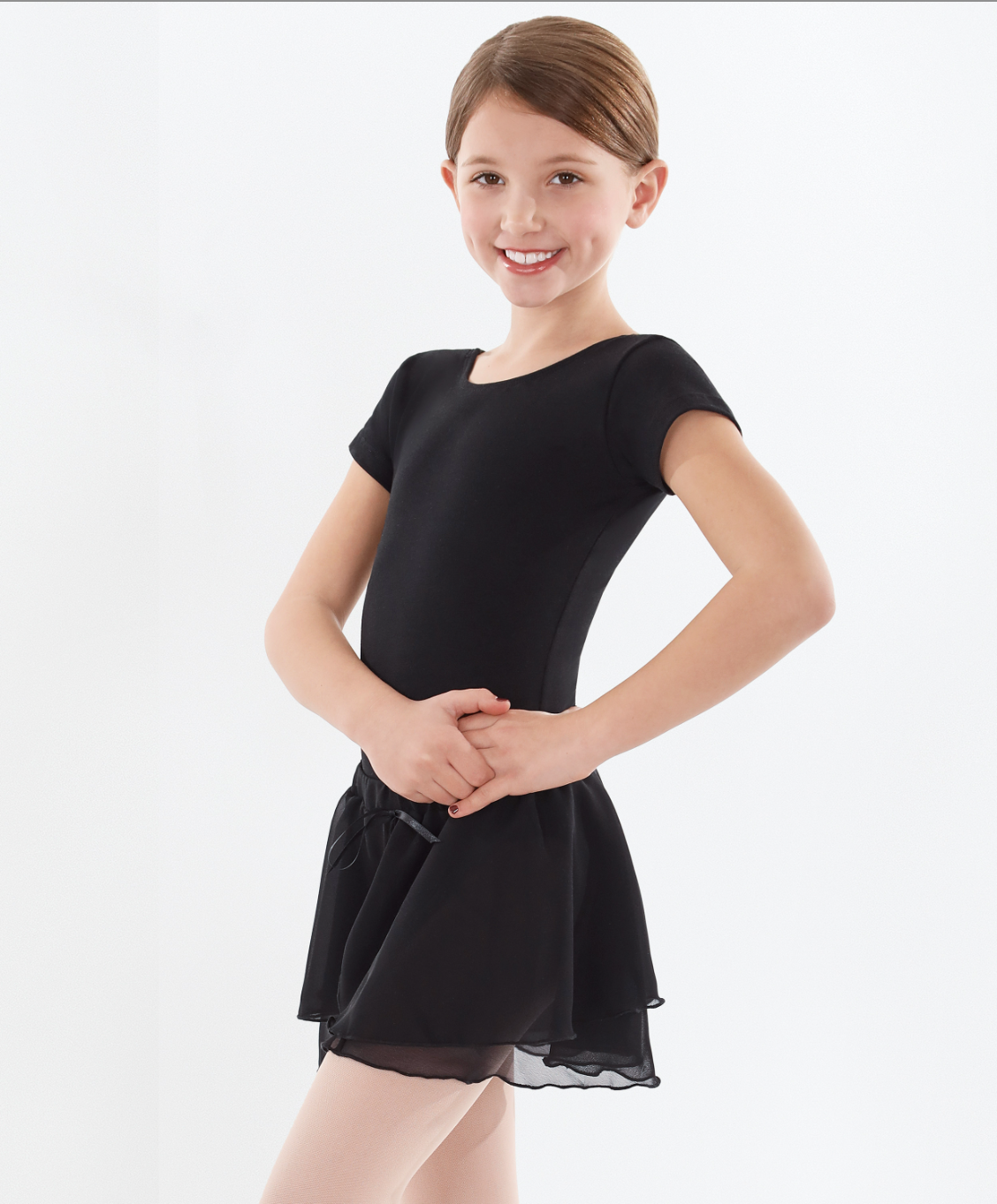 02128 TWOTIER SKIRT Jazz Rags Dancewear