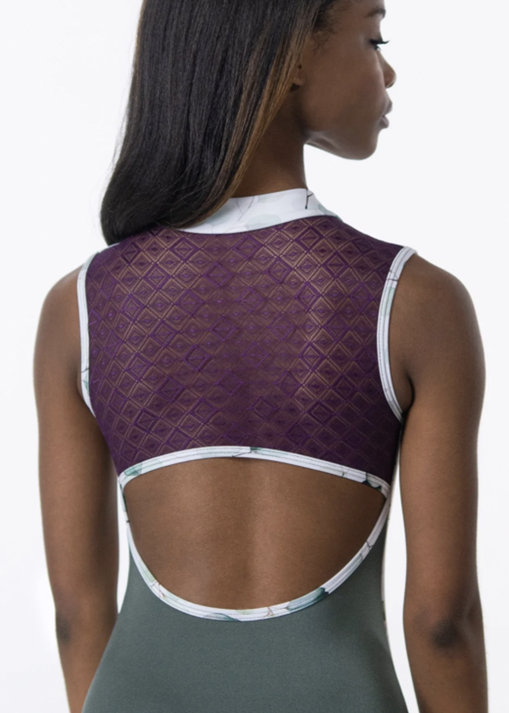 SUFFOLK HARVEST LEAVES ZIP FRONT TANK