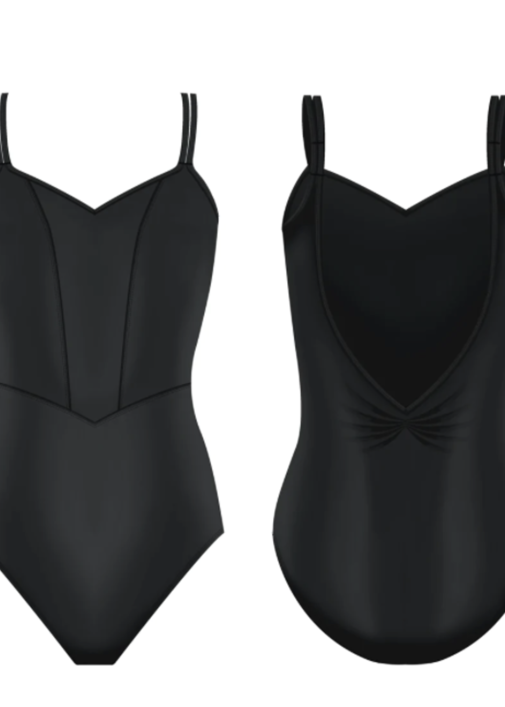 DANSE DE PARIS NATASHA V FRONT LOW V BACKLEOTARD