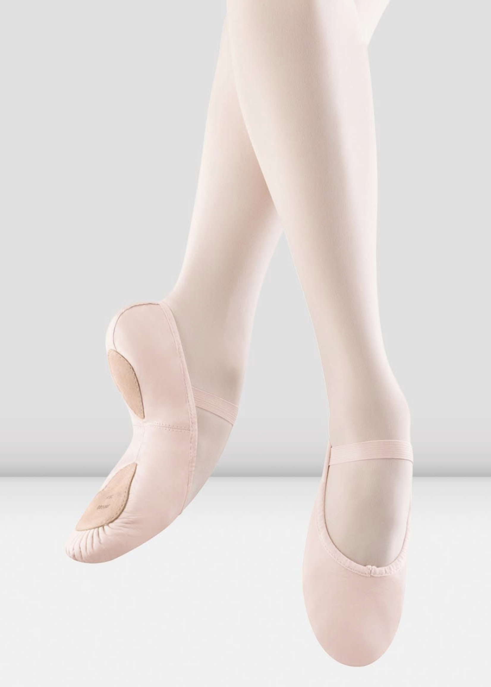 BLOCH S0258L ADULT DANSOFT II SPLIT SOLE LEATHER SLIPPER