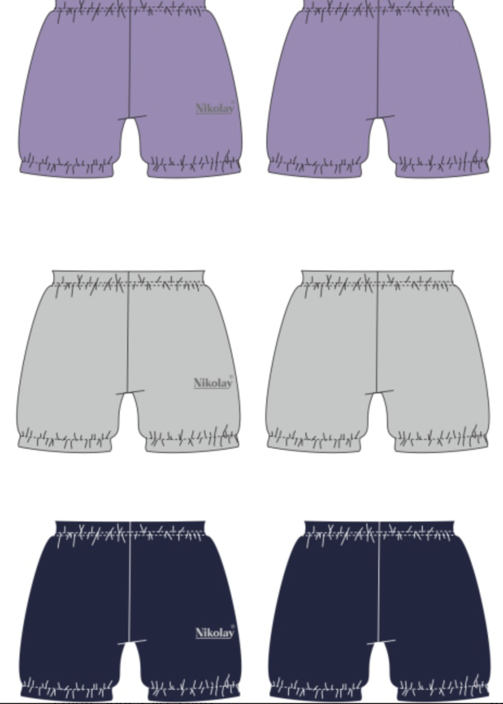 NIKOLAY BAE - WARM-UP SHORTS