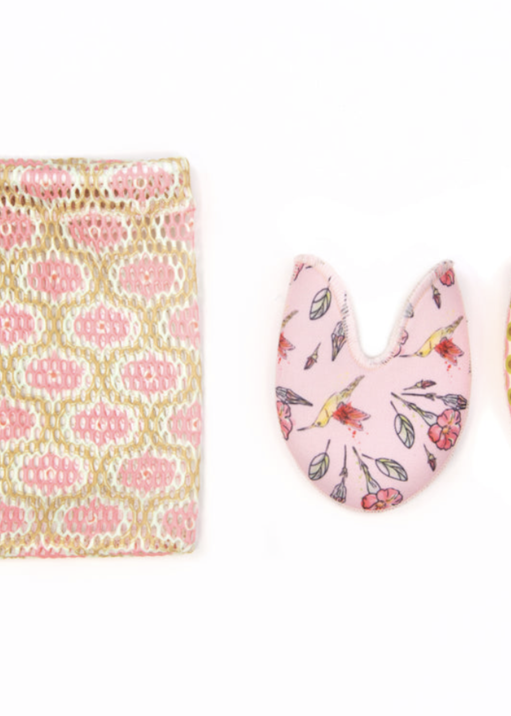 B PLUS PRINTWORKS INC. FLIPS TOE PADS W/ MINI MESH BAG
