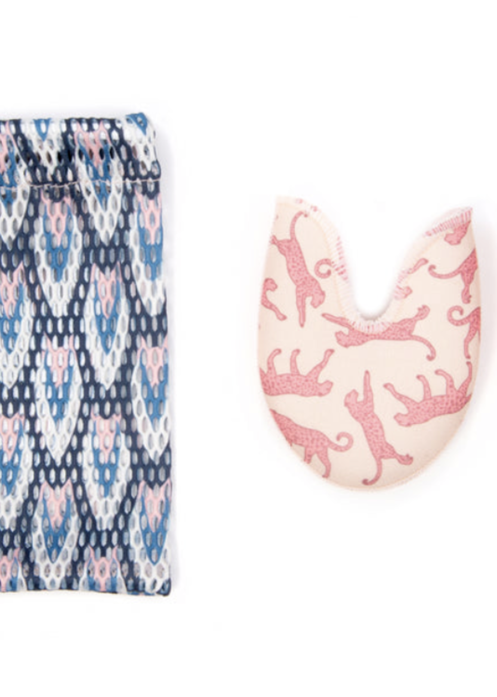 B PLUS PRINTWORKS INC. FLIPS TOE PADS W/ MINI MESH BAG