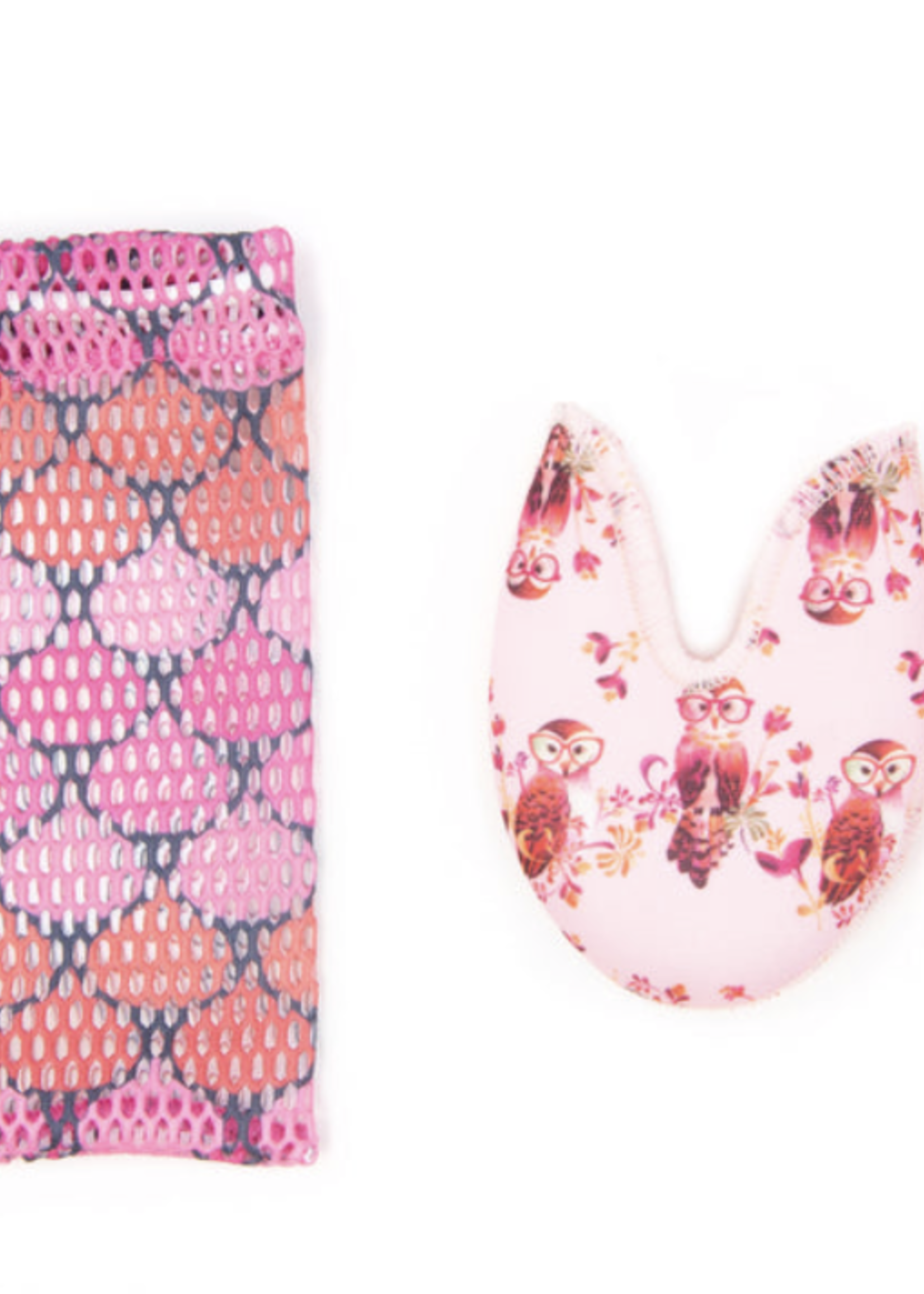 B PLUS PRINTWORKS INC. FLIPS TOE PADS W/ MINI MESH BAG