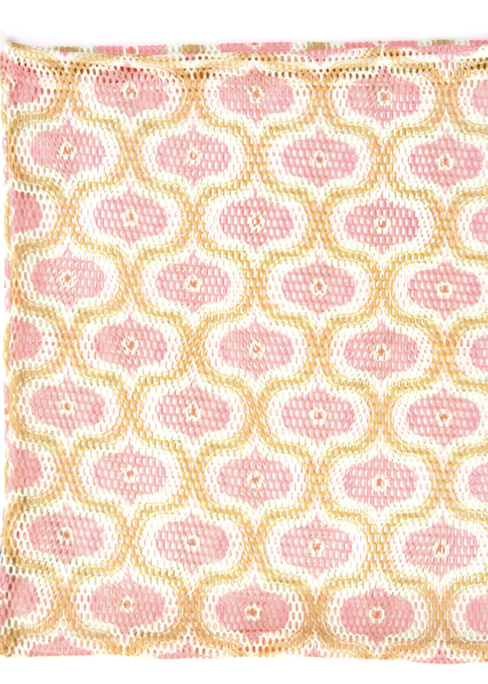 B PLUS PRINTWORKS INC. PATTERNED MESH BAG