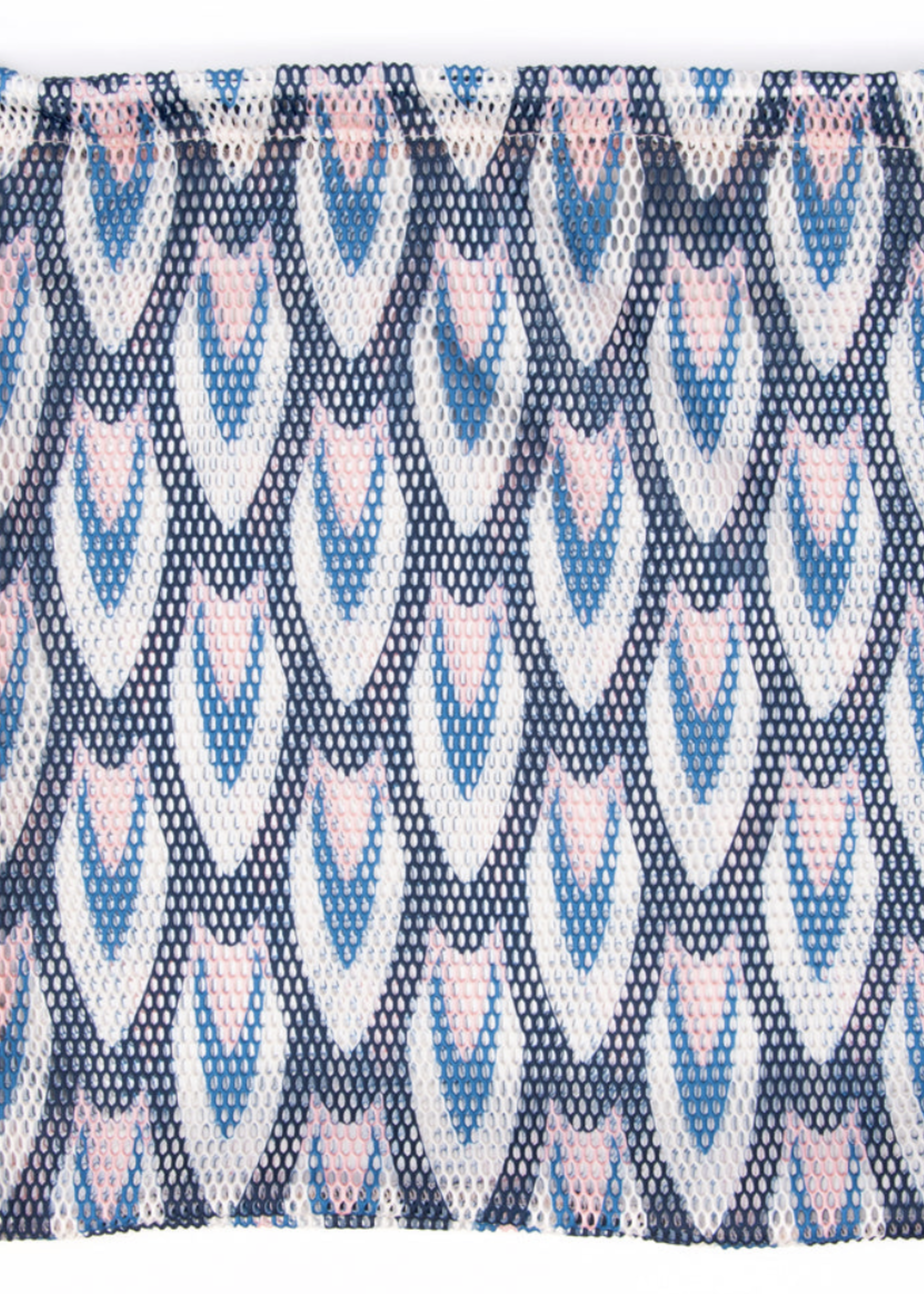 B PLUS PRINTWORKS INC. PATTERNED MESH BAG
