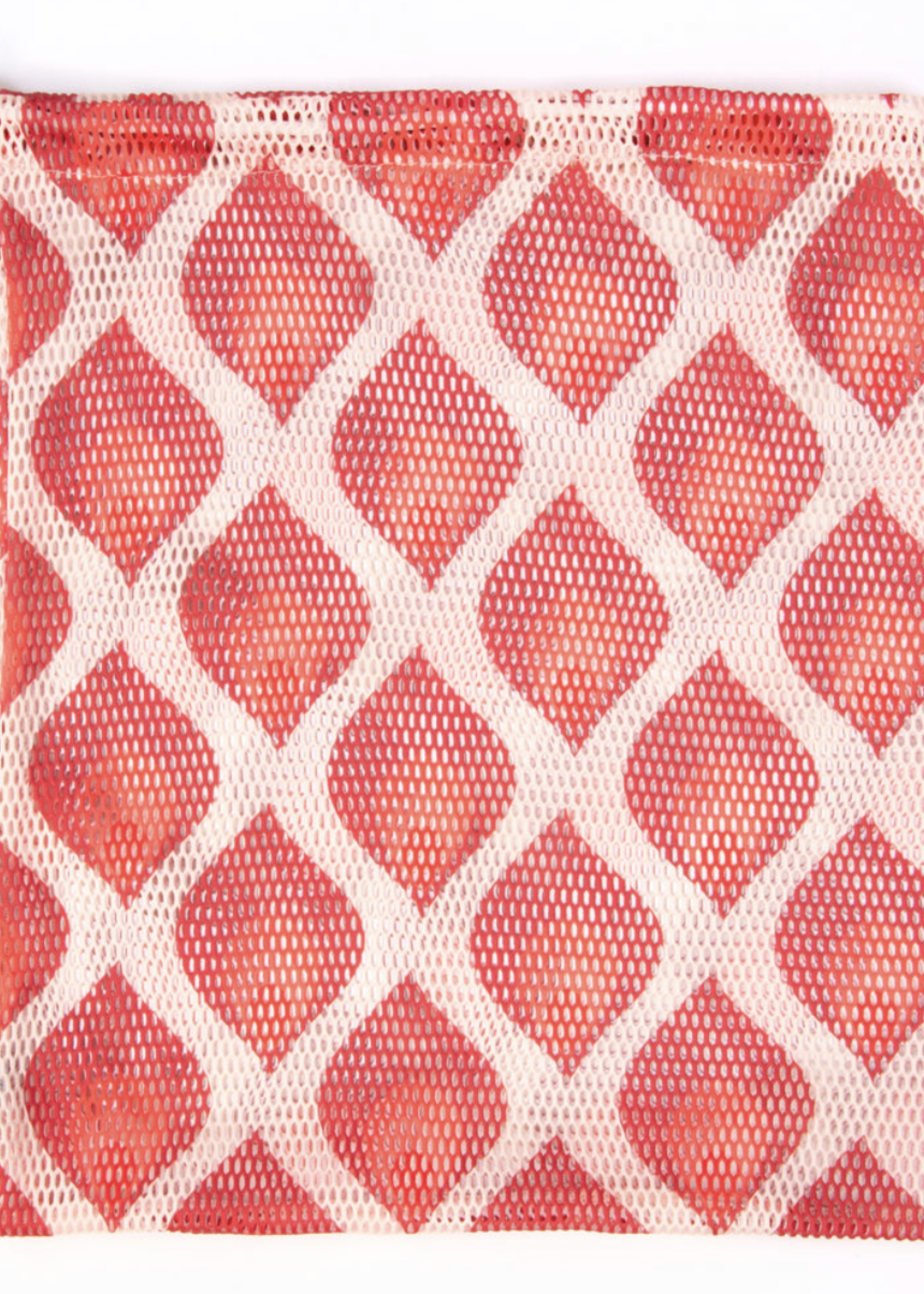 B PLUS PRINTWORKS INC. PATTERNED MESH BAG