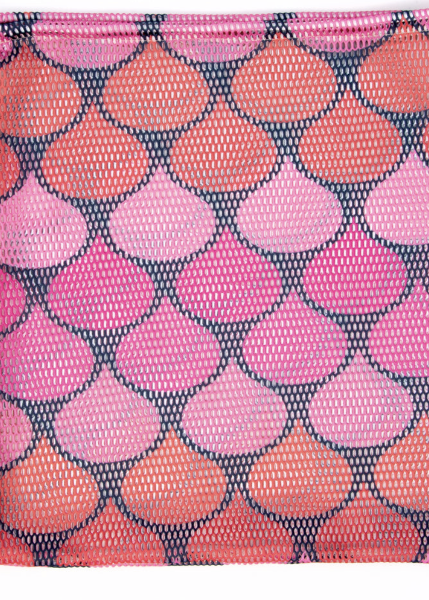 B PLUS PRINTWORKS INC. PATTERNED MESH BAG