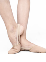 ANGELO LUZIO 620A ADULT STRETCH CANVAS PLEATED HALF SOLE