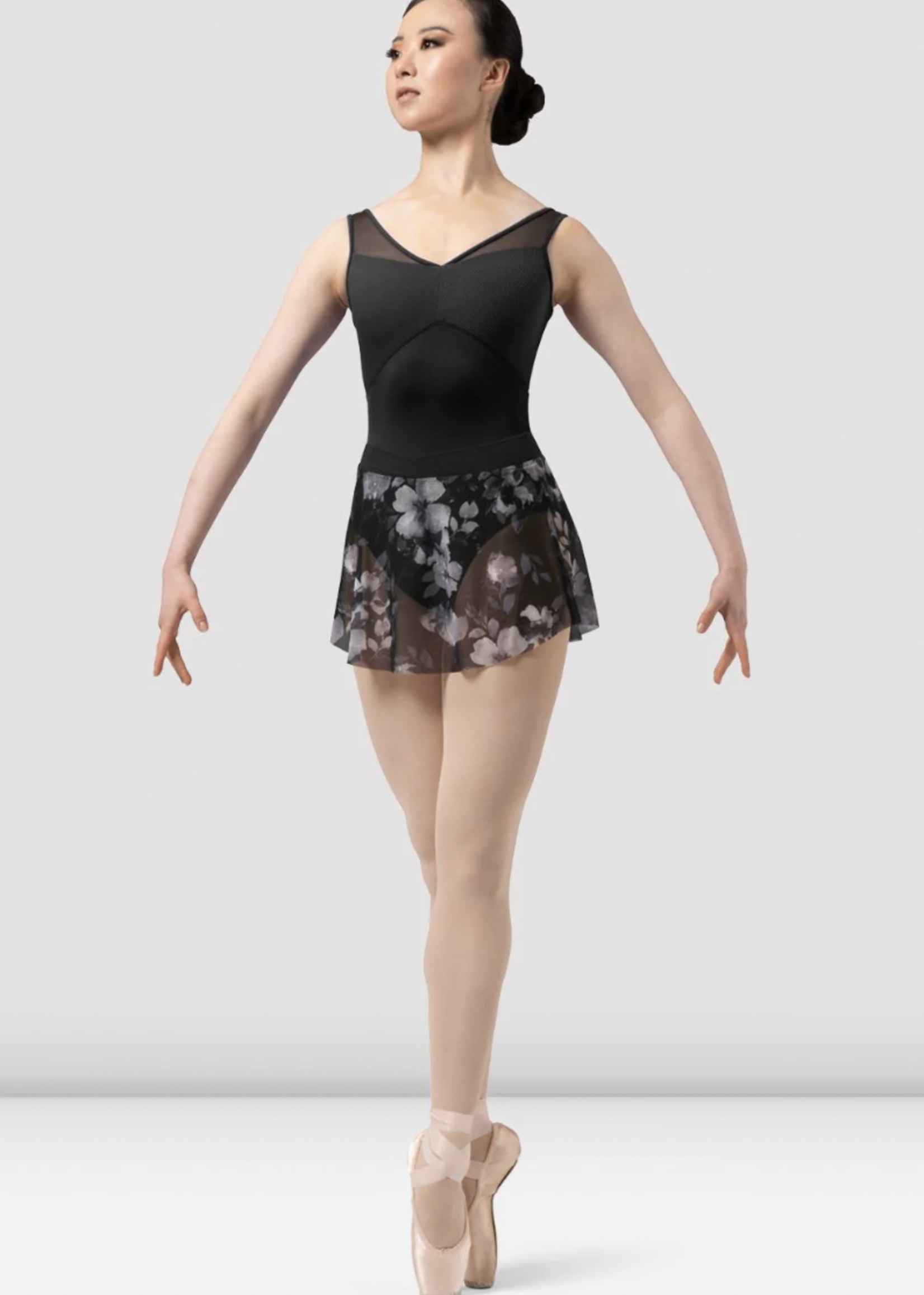 BLOCH CHEVRON RIB SKIRT