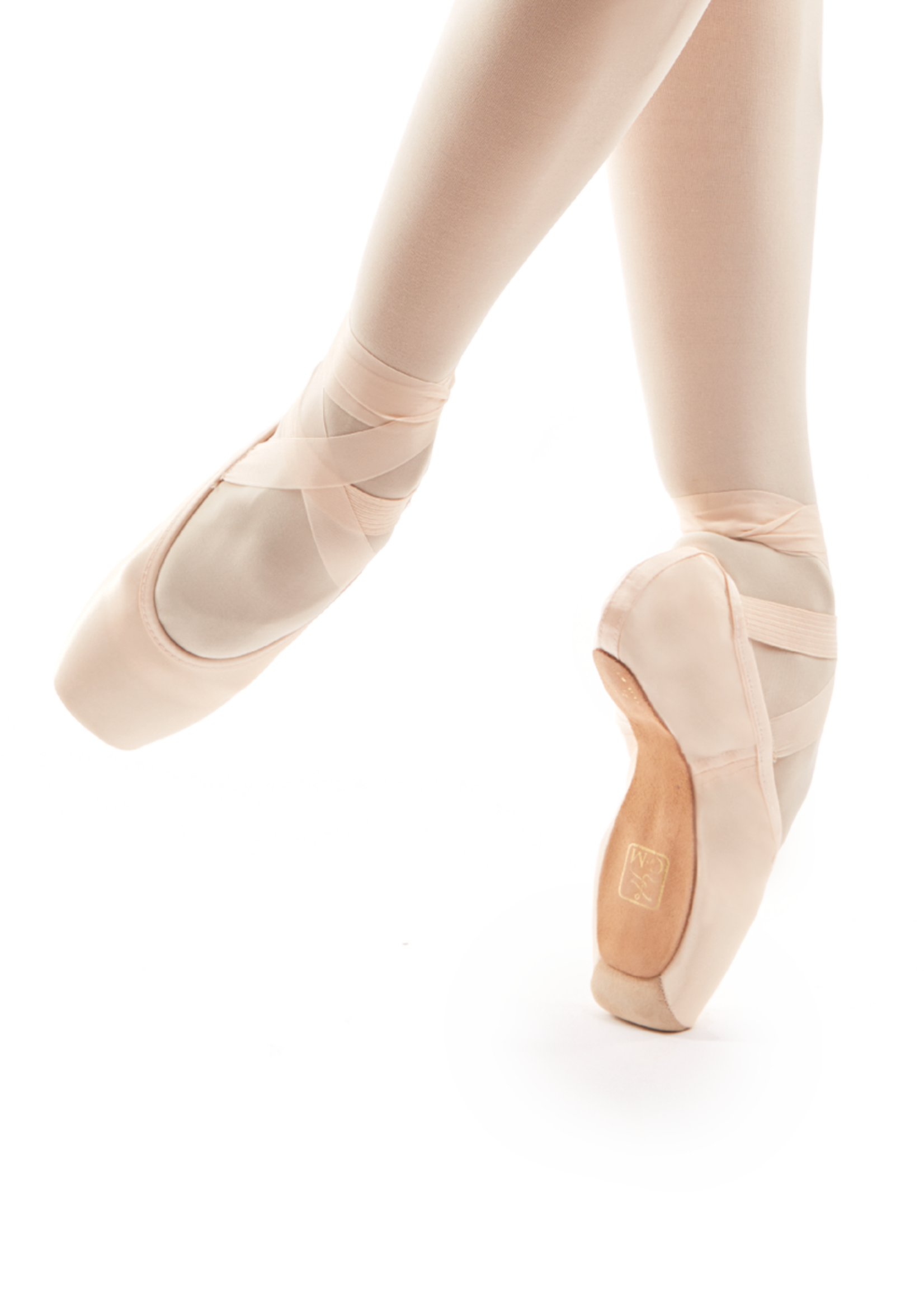 GAYNOR MINDEN GM EUROPA SLEEK FIT PINK POINTE SHOES