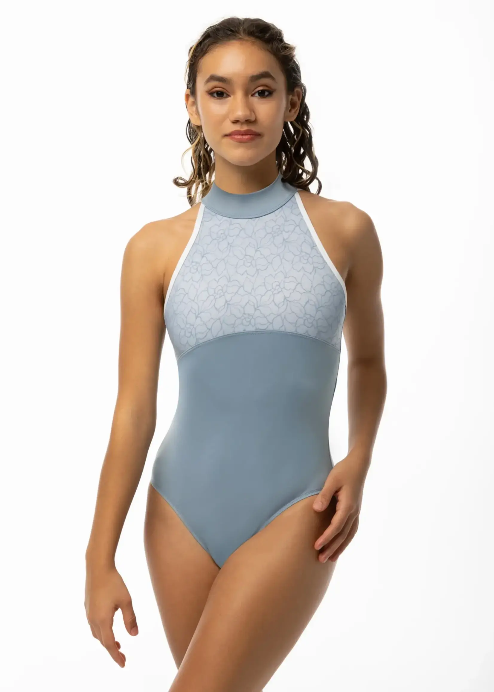 SUFFOLK COASTAL EMPIRE HIGH NECK LEOTARD