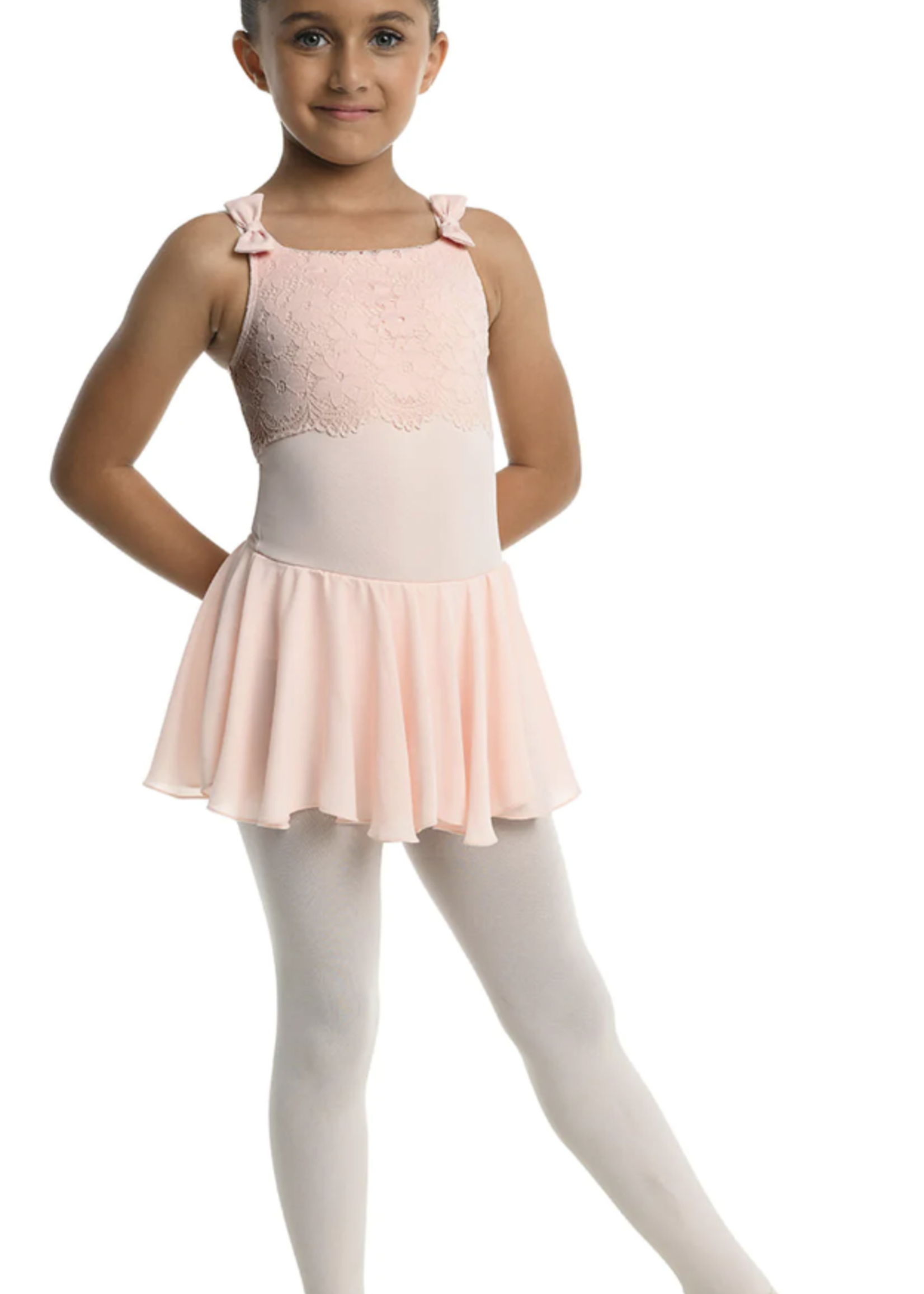 DANZ N MOTION DELPHINE SCALLOPED LACE DRESS