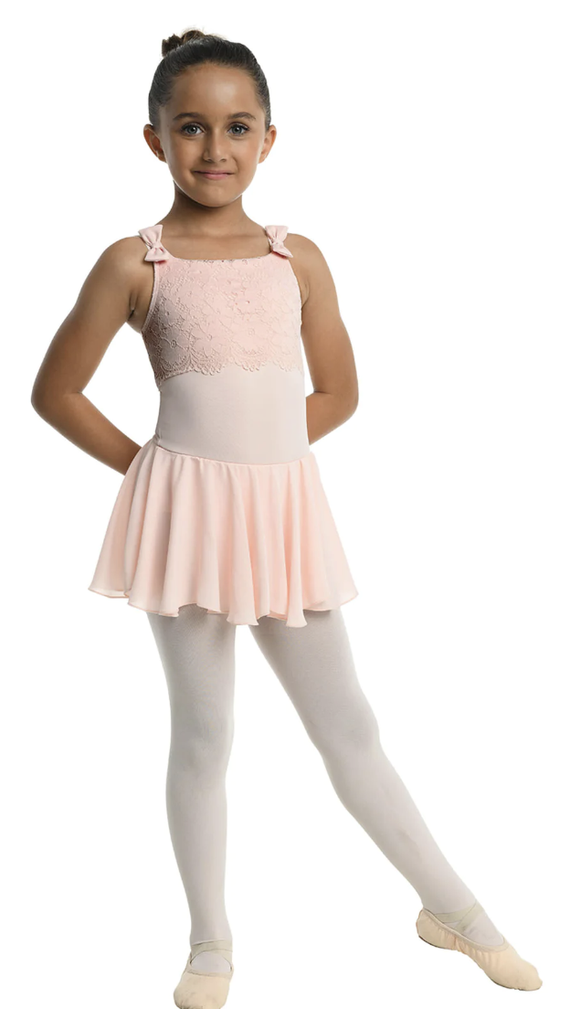 DELPHINE SCALLOPED LACE DRESS Jazz Rags Dancewear