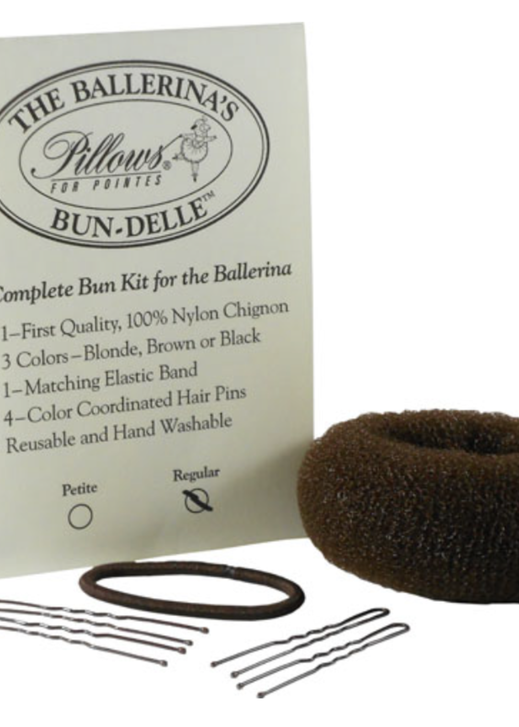 PILLOWS FOR POINTES THE BALLERINA'S BUN-DELLE BUN-KIT - SMALL