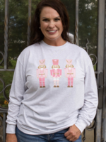 THE ROYAL STANDARD NUTCRACKER LONG SLEEVE CREW NECK T-SHIRT